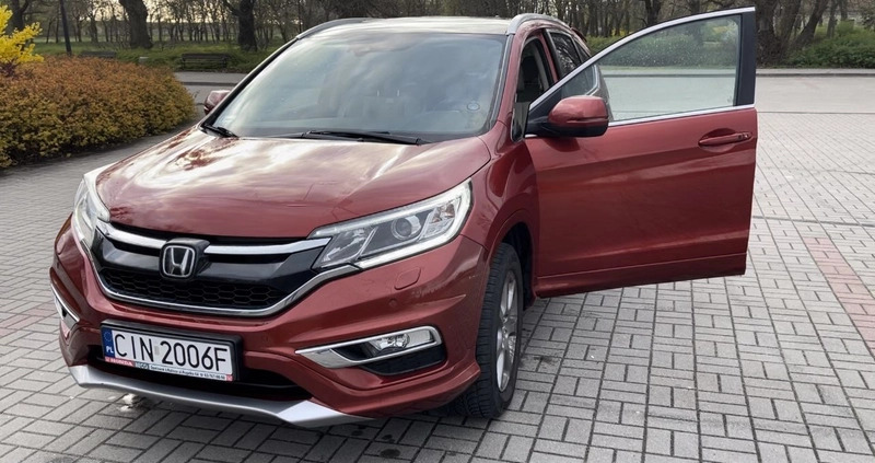 Honda CR-V cena 82999 przebieg: 121000, rok produkcji 2016 z Pakość małe 191